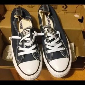 Women’s Shoreline Slip Ons Converse—Navy